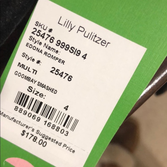 Lilly Pulitzer Edona Romper - Picture 4 of 5